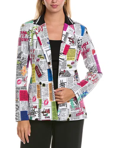 Joseph Ribkoff Blazer In Multi