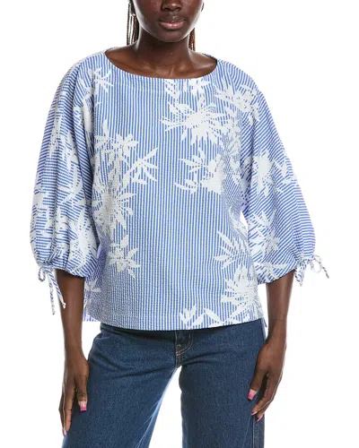 Joseph Ribkoff Blouse In Blue