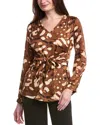 Joseph Ribkoff Blouse In Brown