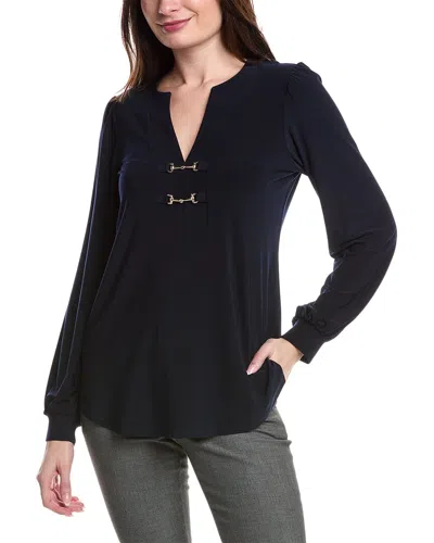 Joseph Ribkoff Blouse In Navy