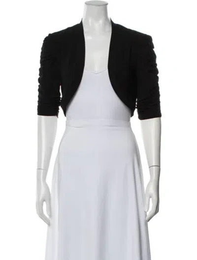 Pre-owned Joseph Ribkoff Bolero In Black
