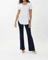 Joseph Ribkoff Boot Cut Pants In Midnight In Multi