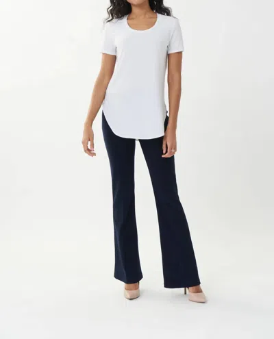 Joseph Ribkoff Boot Cut Pants In Midnight In Multi