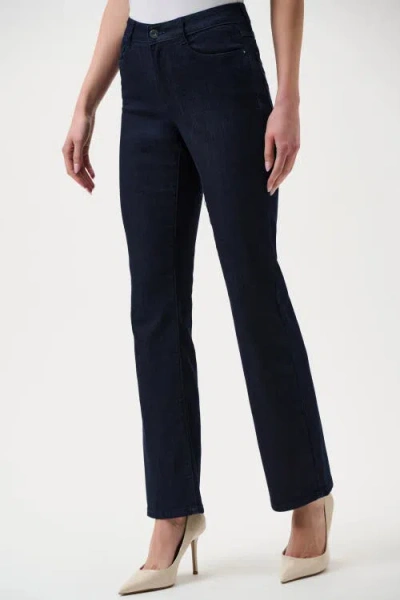 Joseph Ribkoff Brooke | Classic Bootcut Stretch Jeans In Blue