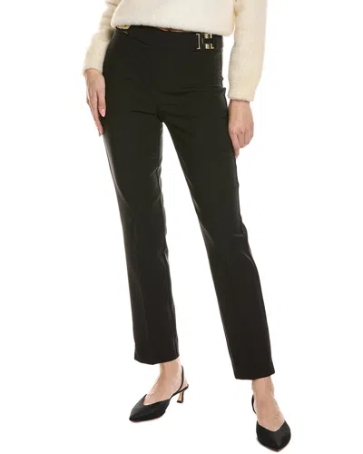 Joseph Ribkoff Buckle Pull-on Pant In Black