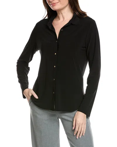 Joseph Ribkoff Button-front Shirt In Black