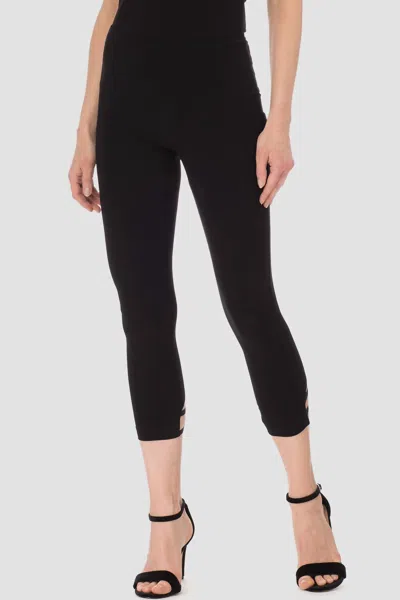 Joseph Ribkoff Capri Style Pant In Black