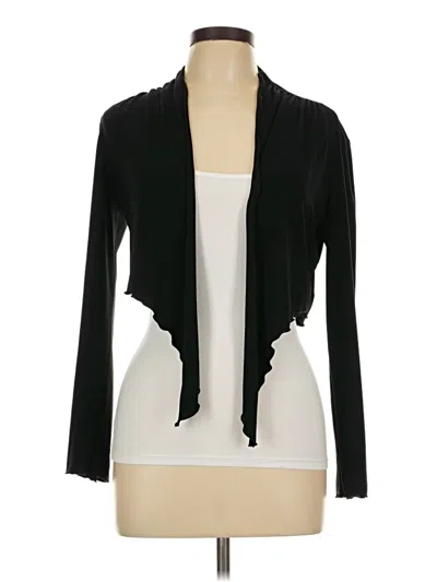 Pre-owned Joseph Ribkoff Cardigan Sweater In Black