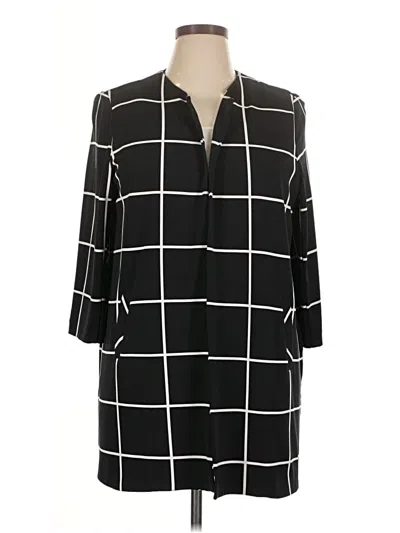 Pre-owned Joseph Ribkoff Cardigan Sweater In Black
