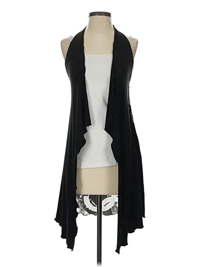 Pre-owned Joseph Ribkoff Cardigan Sweater In Black