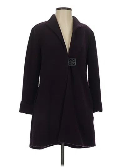Pre-owned Joseph Ribkoff Cardigan Sweater In Purple
