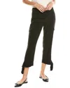 Joseph Ribkoff Knit Jogger Pants With Cargo Pockets In Black In Black