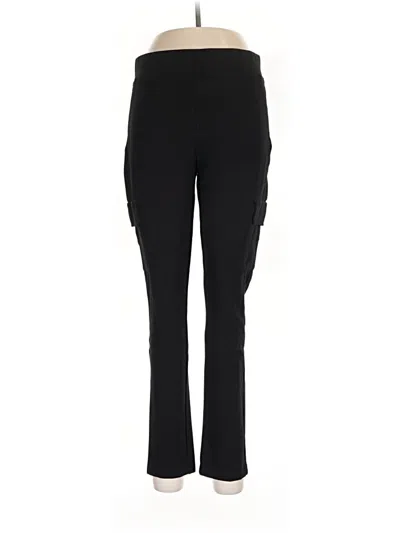 Pre-owned Joseph Ribkoff Cargo Pants In Black