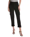 Joseph Ribkoff Cargo Trouser In Burgundy