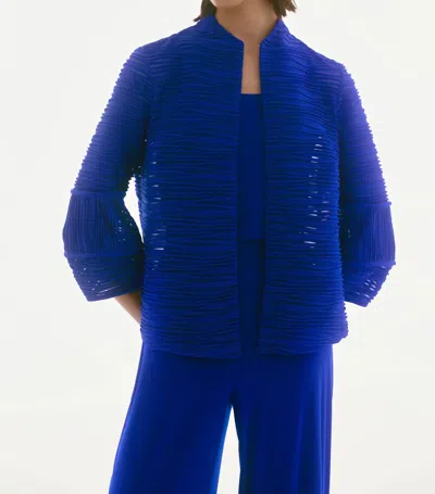 Joseph Ribkoff Cascade Two Piece Set In Royal Sapphire In Blue