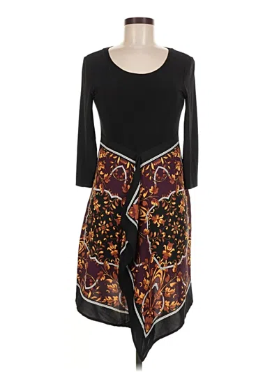 Pre-owned Joseph Ribkoff Casual Dress In Black