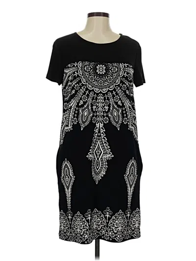 Pre-owned Joseph Ribkoff Casual Dress In Black