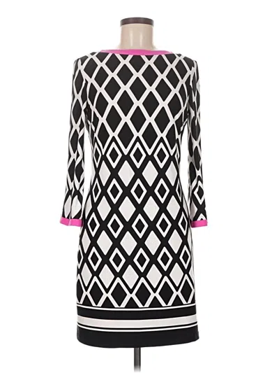 Pre-owned Joseph Ribkoff Casual Dress In Black