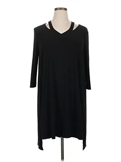 Pre-owned Joseph Ribkoff Casual Dress In Black