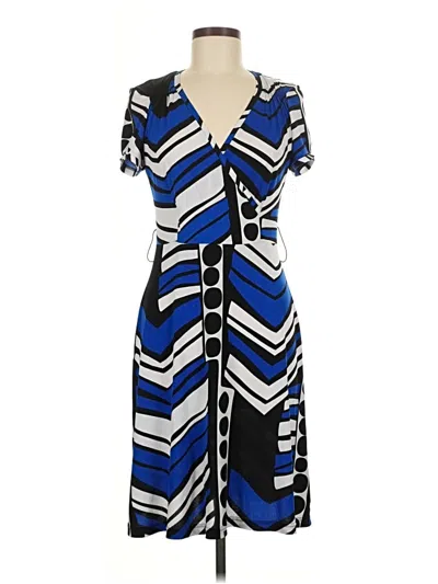 Pre-owned Joseph Ribkoff Casual Dress In Blue