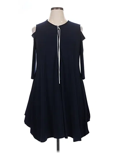 Pre-owned Joseph Ribkoff Casual Dress In Blue