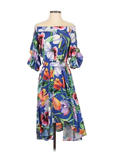 Pre-owned Joseph Ribkoff Casual Dress In Blue