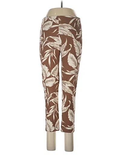 Pre-owned Joseph Ribkoff Casual Pants In Brown