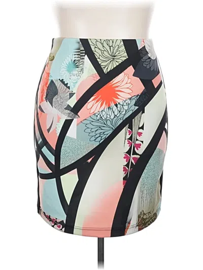 Pre-owned Joseph Ribkoff Casual Skirt In White