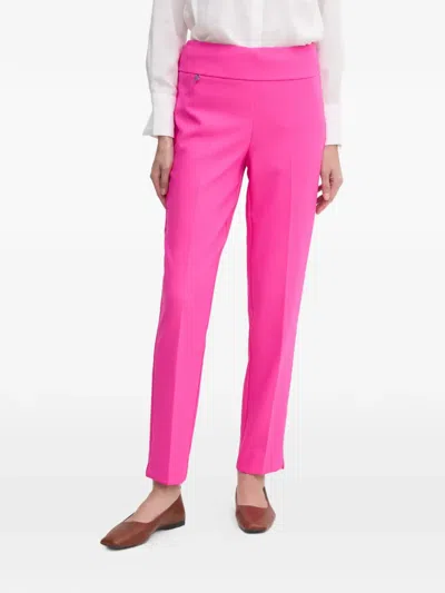 Joseph Ribkoff Charm Detail Trousers In Pink
