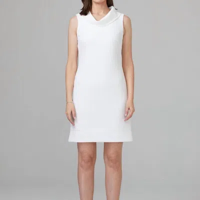 Joseph Ribkoff Chemise Mini Dress In White