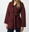 Joseph Ribkoff Chic Relaxed Blazer Coat In Red In Red