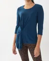 Joseph Ribkoff Classic Long Sleeve Top In Nightfall In Blue