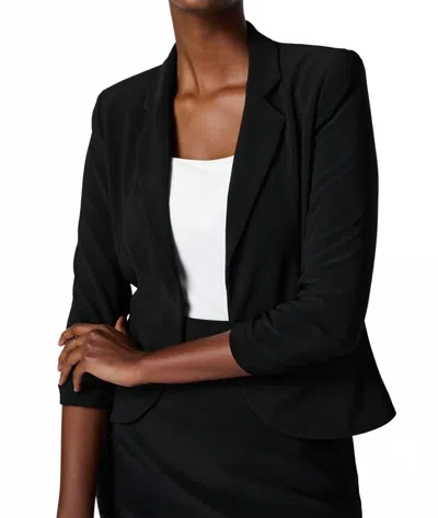 Joseph Ribkoff Classic Open Front Blazer In Black