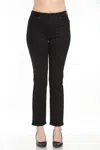 Joseph Ribkoff Classic Straight Denim Jean In Black In Black