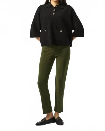 Joseph Ribkoff Classic Straight Leg Pant In Avocado In Multi