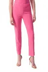 Joseph Ribkoff Classic Straight Pant In Bubble Gum In Pink
