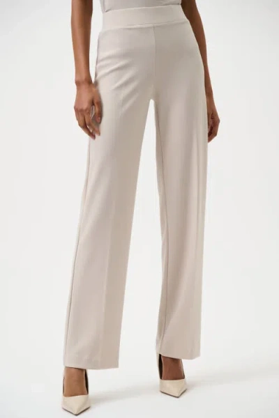Joseph Ribkoff Classic Wide Leg Pan In Neutral