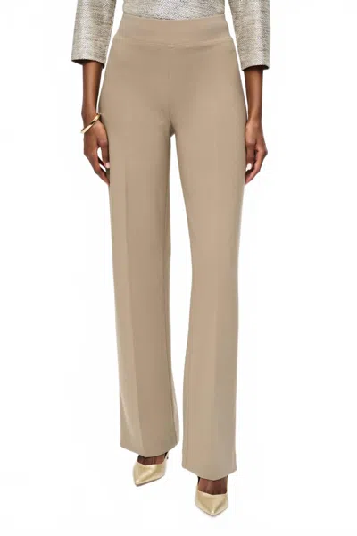 Joseph Ribkoff Classic Wide Leg Pant In Java In Green