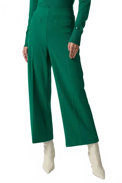 Joseph Ribkoff Cloverfield Wide Leg Pants In Kelly Green