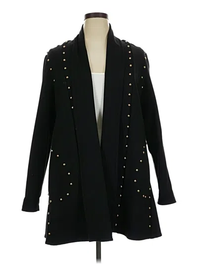 Pre-owned Joseph Ribkoff Coat In Black