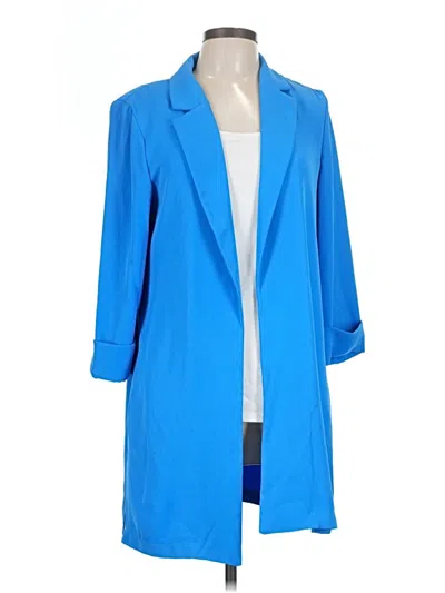 Pre-owned Joseph Ribkoff Coat In Blue