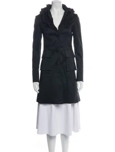 Pre-owned Joseph Ribkoff Coat In Blue