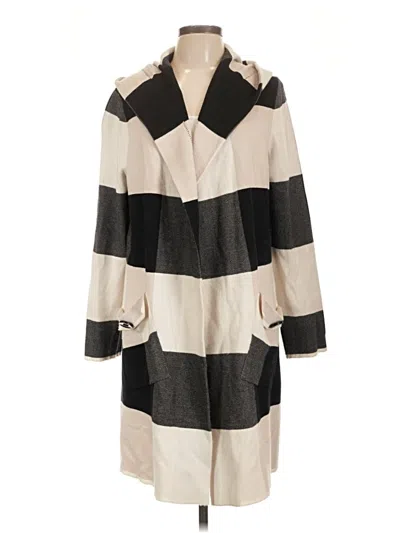 Pre-owned Joseph Ribkoff Coat In Ivory