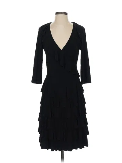 Pre-owned Joseph Ribkoff Cocktail Dress In Black