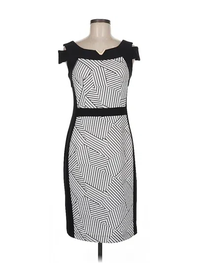 Pre-owned Joseph Ribkoff Cocktail Dress In Black