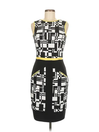 Pre-owned Joseph Ribkoff Cocktail Dress In Black