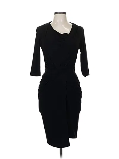 Pre-owned Joseph Ribkoff Cocktail Dress In Black