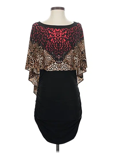 Pre-owned Joseph Ribkoff Cocktail Dress In Black