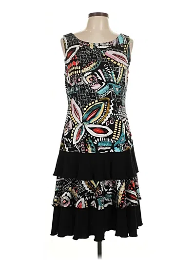 Pre-owned Joseph Ribkoff Cocktail Dress In Black