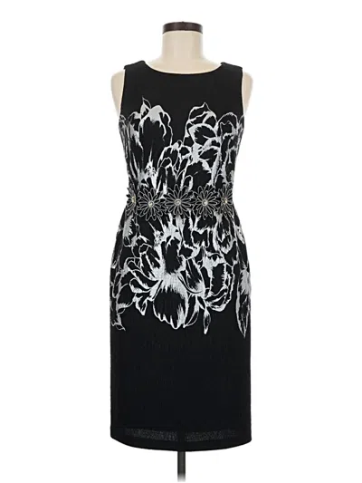 Pre-owned Joseph Ribkoff Cocktail Dress In Black